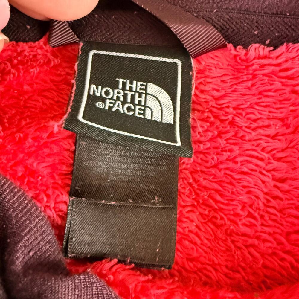 The North Face Womens Osito Jacket Dark Pink Fleece Size M Gorpcore Athleisure - Picture 7 of 10